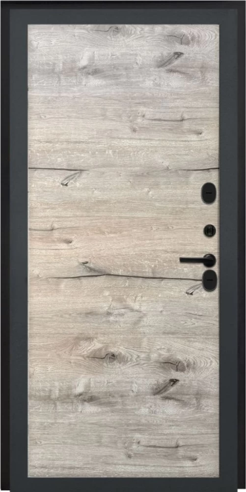 Входная дверь ДвериПРО L-3b Без фрезеровки Дуб пацифик горизонт DPRO196727 внутренняя сторона