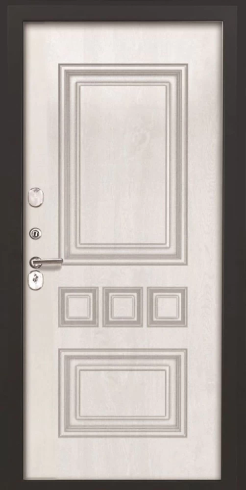 Входная дверь ДвериПРО Модель L-46 фл-608 винорит white DPRO192154 внутренняя сторона