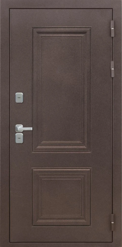 Входная дверь ДвериПРО Д-68 ФЛ-256 (10мм, Бетон пепельный) DPRO225856 внешняя сторона