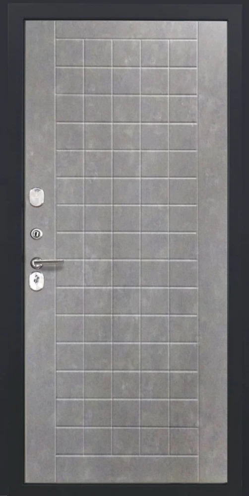 Входная дверь ДвериПРО Д-68 ФЛ-256 (10мм, бетон пепельный) DPRO201012 внутренняя сторона