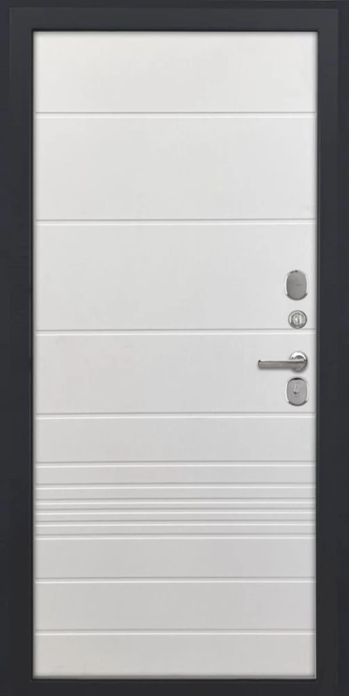 Входная дверь ДвериПРО Квадро ФЛ-700 (10мм, ясень белый) DPRO196544 внутренняя сторона