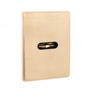 Накладка на сувальдный замок ESC.S-auto.RL/K.486 (ESC 486-S.auto RL) SSG сатинированное золото (1шт)