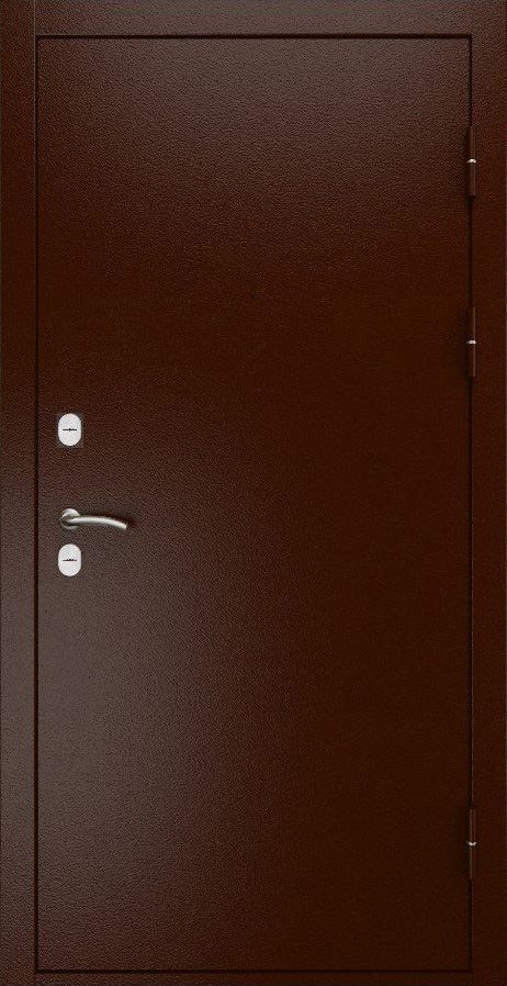 Входная дверь ДвериПРО L Термо Алиса (16мм, ПВХ ясень белый, зеркало) DPRO195359 внешняя сторона