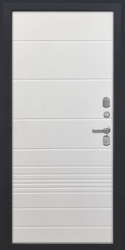 Входная дверь ДвериПРО Авеста ФЛ-700 (10мм, ясень белый) DPRO195470 внутренняя сторона