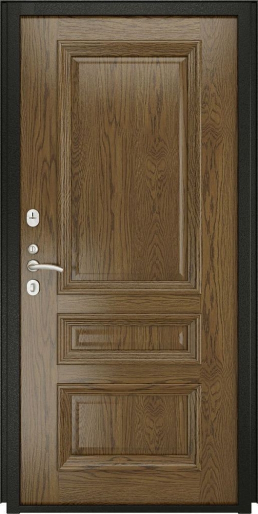 Входная дверь ДвериПРО Модель L-46 Фараон-2 (16мм, светлый мореный дуб) DPRO196034 внутренняя сторона