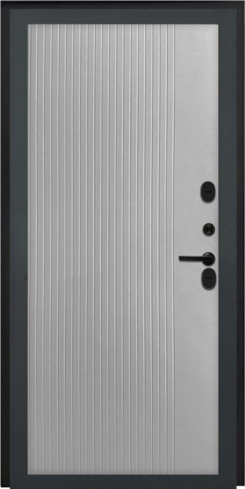 Входная дверь ДвериПРО Квадро ФЛ-790 Velutto Grigio DPRO198190 внутренняя сторона