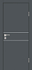 Межкомнатная дверь P-15 Графит матовый